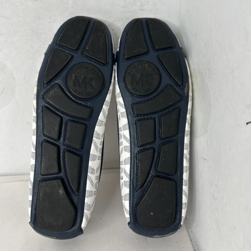Michael Kors Logo Leather Ballet Flats Size 8‎